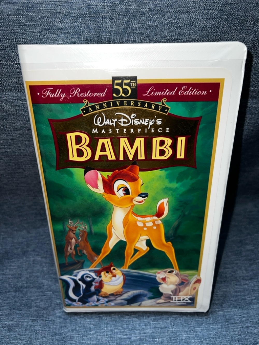 Bambi: 55th Anniversary Walt Disney's Masterpiece (VHS, Limited Edition)